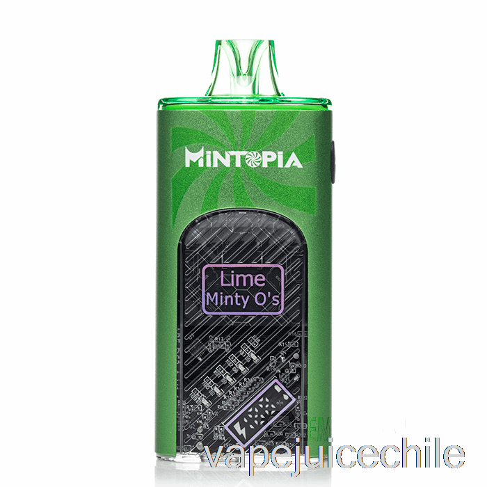 Vape Chile Mintopia Turbo 9000 Desechable Lima Minty O's